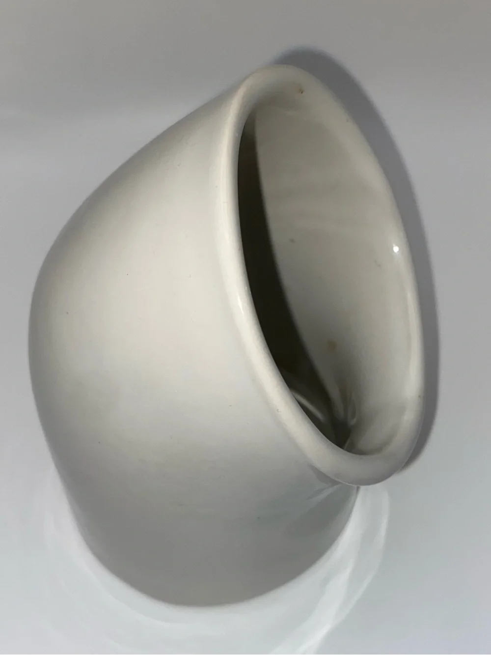 Sur la Table Salt Pig Cellar White Ceramic
